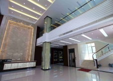 Office building lobby